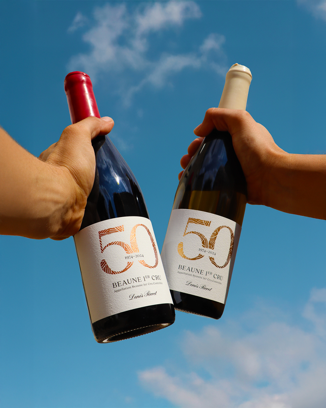 Cuvée anniversaire 50 ans Maison Denis Perret à Beaune