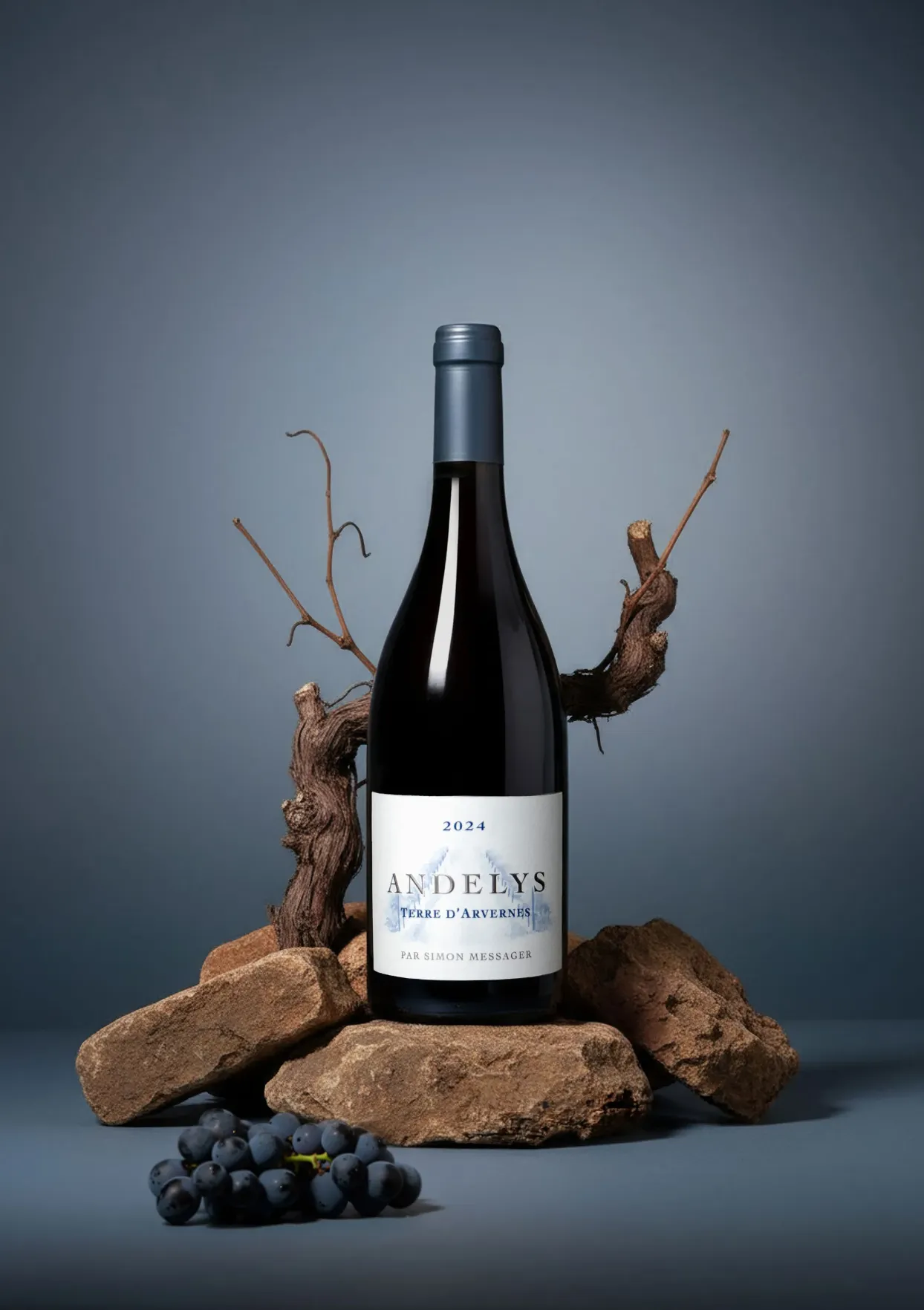 Terre d'Arvernes rouge domaine Andelys par Simon Messager